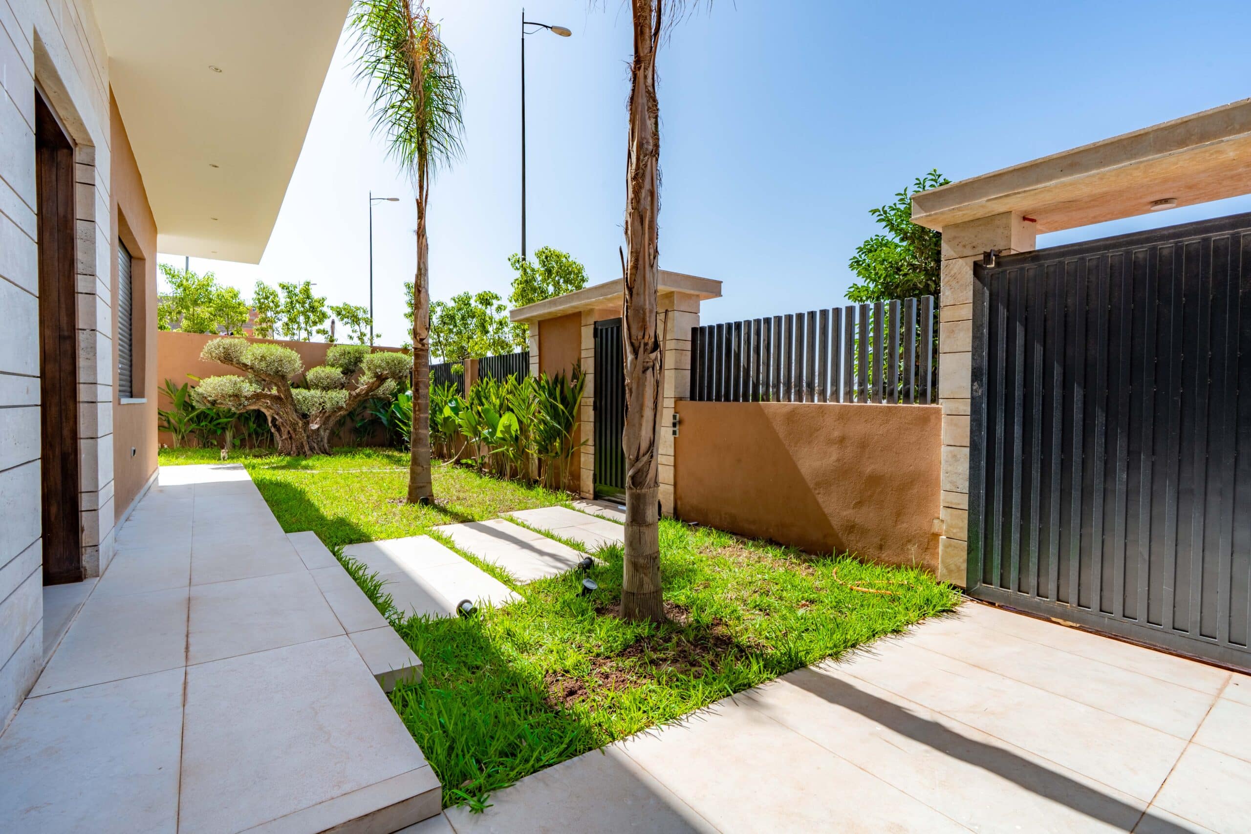 Villa entretenue pour location longue durée à Marrakech